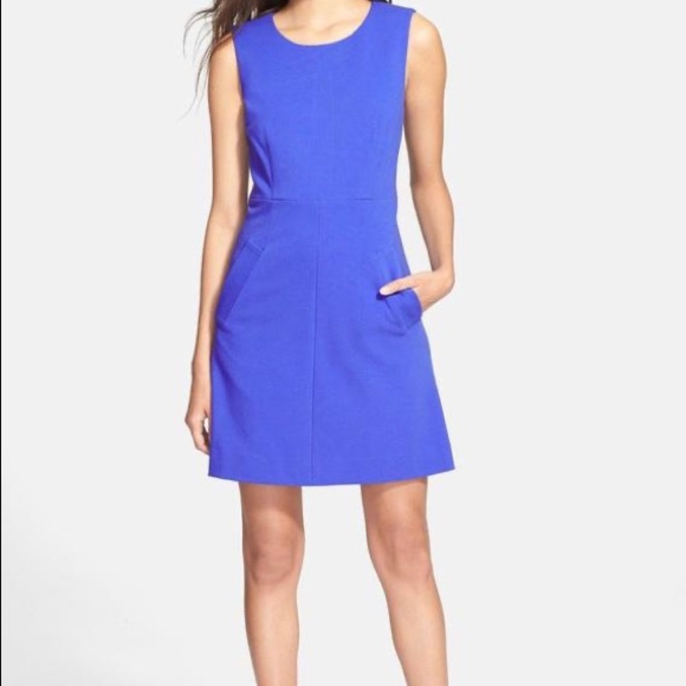 Diane Von Fustenberg Capreena purple shift dress 4